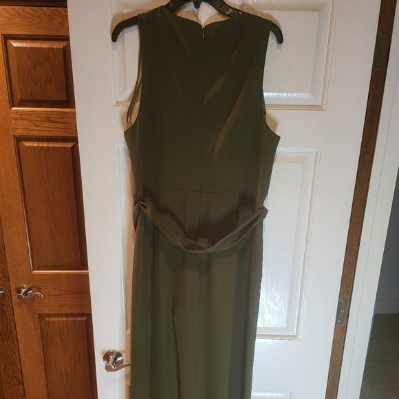 Antonio Melani olive green jumpsuit - Picture 3 of 5